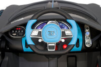 Kinderauto Bugatti Divo Matt lackiert 2x35W 12V 7Ah 2.4G RC
