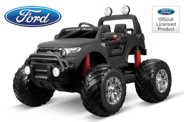 Kinderauto Ford Ranger Monster Truck lackiert 4x 45W 2x 12V 2.4G SUV