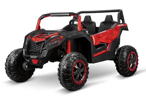 Kinderauto UTV Road lackiert 2-Sitzer Allrad 4x75W 24V 7Ah 2.4G RC