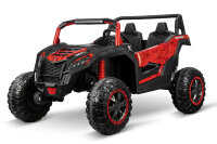 Kinderauto UTV Road lackiert 2-Sitzer Allrad 4x75W 24V...