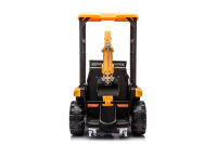 Kinder Traktor JCB 4 in 1 Bagger und Bulldozer 2x30W 12V/7Ah