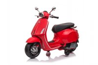Kinder Motorrad Vespa Sprint mit Lizenz 1x25W 6V 4Ah