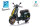 Kinder Motorrad Vespa Sprint mit Lizenz 1x25W 6V 4Ah