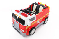 Kinder-Feuerwehrauto LL911, 2-Sitzer, 90 Watt,