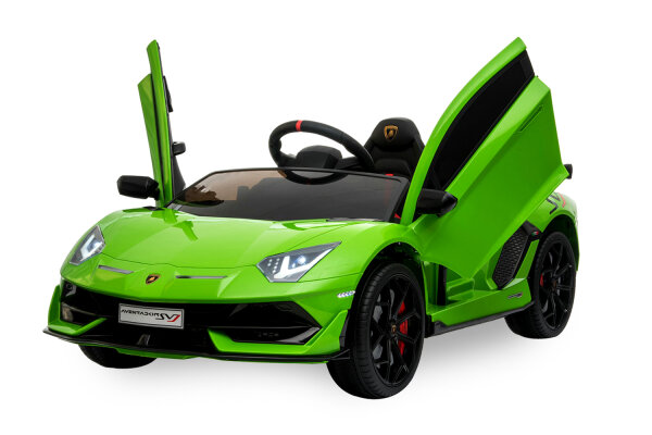 Lamborghini SVJ Kinder Elektro Auto 2x35W 12V 7Ah