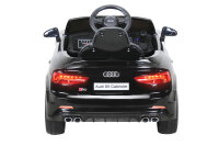 Audi S5 Cabriolet Elektroauto 2x45 Watt Motor 12V10Ah (SCHWARZ)